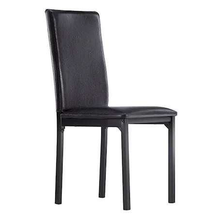 Casual Upholstered Dining Side Chair